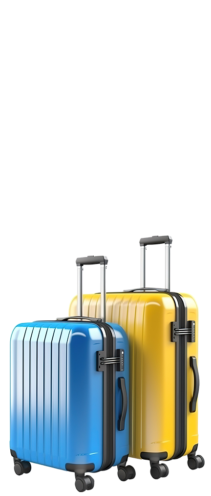 Maleta de viaje para traslado al Aeropuerto de Cancún